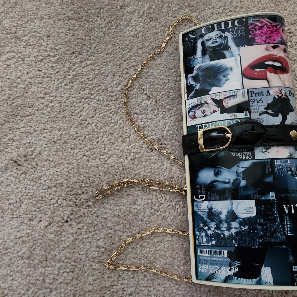 Stylish Black and White Women's Bag